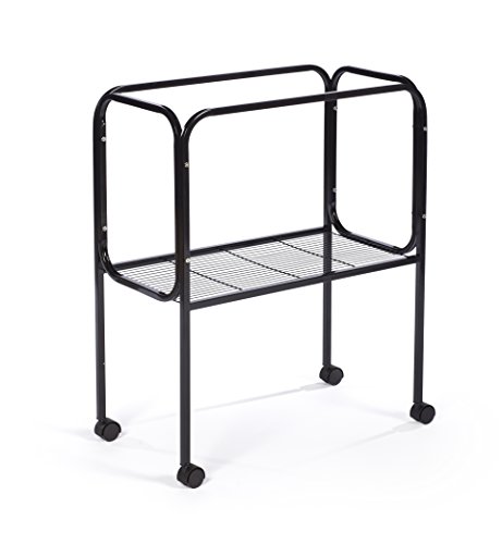 Prevue Pet Products 446 Bird Cage Stand for 26" x 14" Base Flight Cages, Black