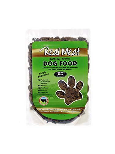 Real Meat Air-Dried Beef Dog Food 2lb