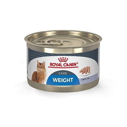 Royal Canin Feline Weight Care Loaf in Sauce Canned Adult Wet Cat Food, 5.1 oz can, case of 24