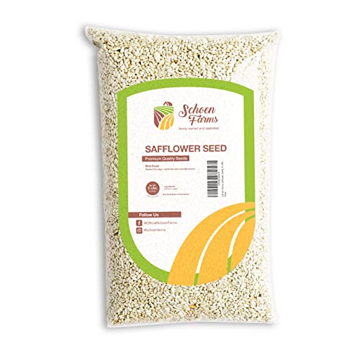 Schoen Farms Bright White Safflower Seed (7 LBS)