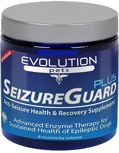 SeizureGuard Plus Dog Seizure & Epilepsy Supplement. Great Supplement for Dogs with Seizures! Can be Used Alone or with Seizure Medication for Dogs.