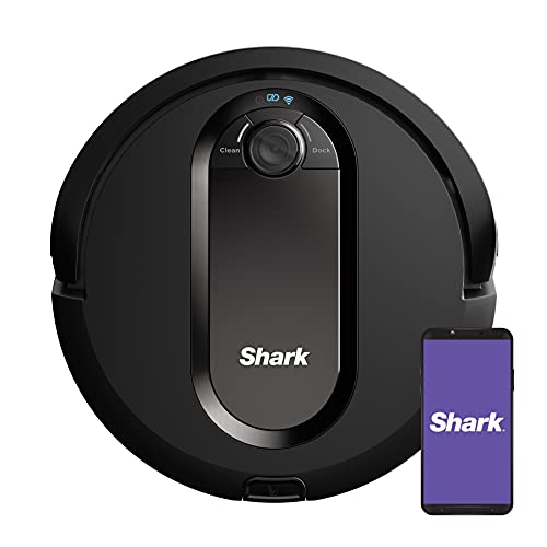 Shark IQ Robot RV1100 App-Controlled Robot Vacuum with WiFi and Home Mapping, Pet Hair Strong Suction with Alexa (Renewed)