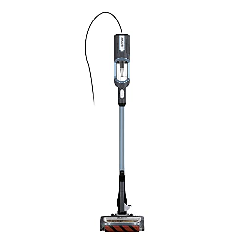 Shark UV580 Performance UltraLight Corded Stick Vacuum with DuoClean and Self-Cleaning Brushroll, Includes Duster Crevice & Upholstery Tools, Removable Handheld, Blue (Renewed)