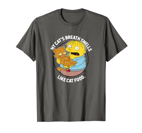 The Simpsons Ralph My Cat's Breath Smells Like Cat Food T-Shirt