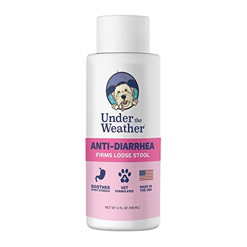 Under the Weather Anti-Diarrhea Liquid for Dogs - Soothe Your Dog's Upset Stomach and Provide Relief from Diarrhea - (4 oz Bottle) (for Dogs (4Oz))