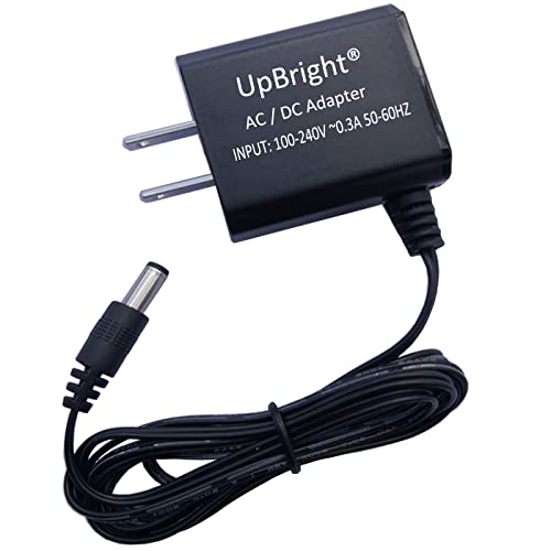 UpBright 5V AC/DC Adapter Compatible with Ymiko YM-AF001 YMAF001 Automatic Cat Feeder Cats Food Dispenser Voice Recorder Timed Small Pet Feeder Programmable Timer Power Supply Cord Battery Charger