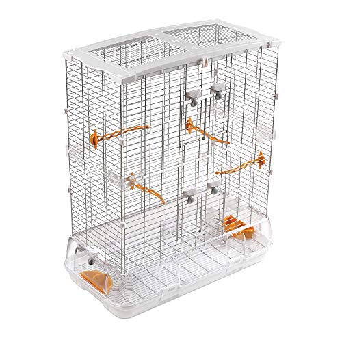 Vision L12 Wire Bird Cage, Bird Home for Lovebirds and Cockatiels, Tall Large, 83315