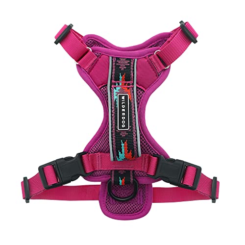 Wilderdog Dog Harness Berry SM