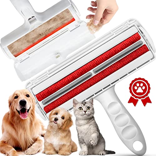 WOOTONG Pet Hair Remover Roller - Dog & Cat Fur Remover with Self-Cleaning Base - Efficient Animal Hair Removal Tool Cat Dog Hair Remover for Couch Furniture Car Seat Carpet and Bedding …