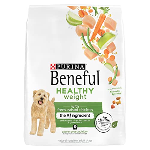 Beneful Healthy Weight Dry Dog Food with Farm-Raised Chicken - (4) 3.5 Lb. Bags