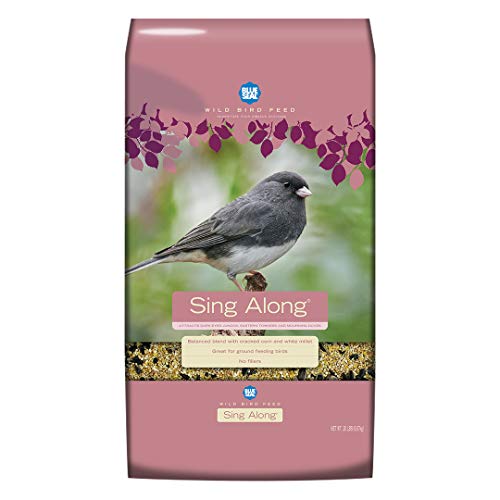 Blue Seal Sing Along Wild Bird Seed | Balanced Blend for Ground Feeding Birds | 20 Pound Bag