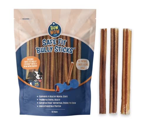 Bow Wow Labs 6" Bully Sticks - 10 Pack (Thin)