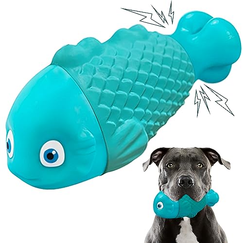 BoYoYo Dog Chew Toys for Aggressive Chewers, Indestructible Dog Toys for Aggressive Chewers, Tough Dog Toys for Large Dogs, Durable Squeaky Dog Toys, Strong Dog Toys, Super Chewer, Heavy Duty