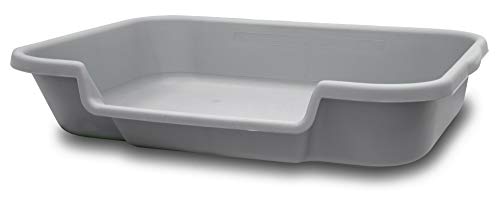 Bunny Go Here Rabbit Litter Box by NE14pets Misty Gray Color USA Made! See Size Dimensions Drawing Prior to Ordering