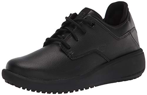 Cat Footwear Women's Prorush Sr+ Oxford Wmn Food Service Shoe, Black, 8