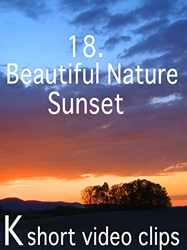 Clip: 18.Beautiful Nature--Sunset