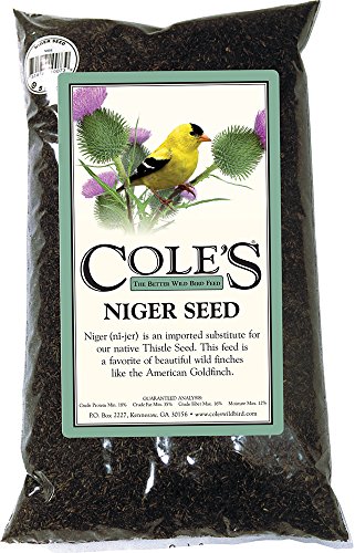 Cole's NI10 Niger Bird Seed, 10-Pound