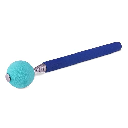 Company of Animals Coachi Target Stick, Telescopic Design with Large Ball for Target, Dog Accessory for Clicker & Agility Training, Teach Commands and Tricks, Navy/Light Blue