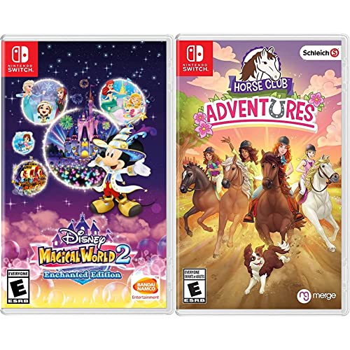 Disney Magical World 2: Enchanted Edition - Nintendo Switch & Horse Club Adventures - Nintendo Switch