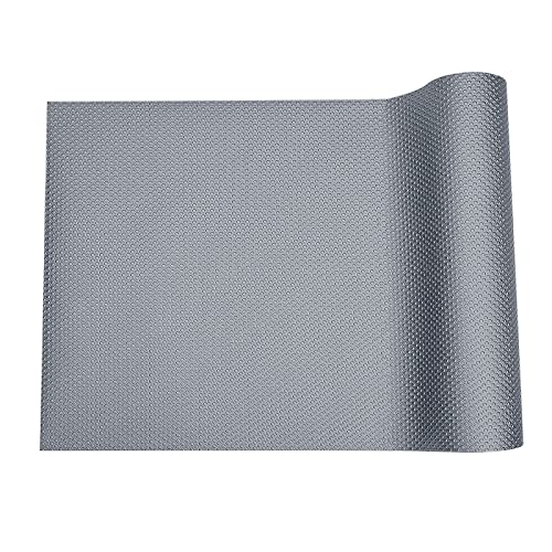 Duedusto Bearded Dragon Tank Accessories, Reptile Terrarium Liner Substrate for Leopard Gecko, Snake, Lizard and Tortoise, Non-Adhesive Reptile Carpet Bedding for Reptile Tank, Grey
