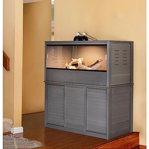 ECOFLEX 48 inch Mojave Large Reptile Habitat Lounge in Grey