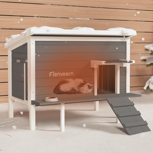 Feral Cat Houses For Sale 2024 Vet Ranch We Love Pets   Fienveorn Outdoor Cat Houseinsulated Feral Cat Shelter With Feeding 