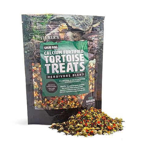 Fluker's Calcium Fortified Tortoise Treat Herbivore Blend - 4oz