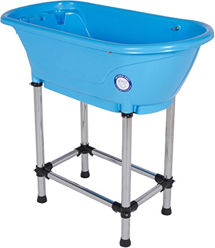 Flying Pig™ Pet Dog Cat Portable Bath Tub (Blue, 37.5"x19.5"x35.5")