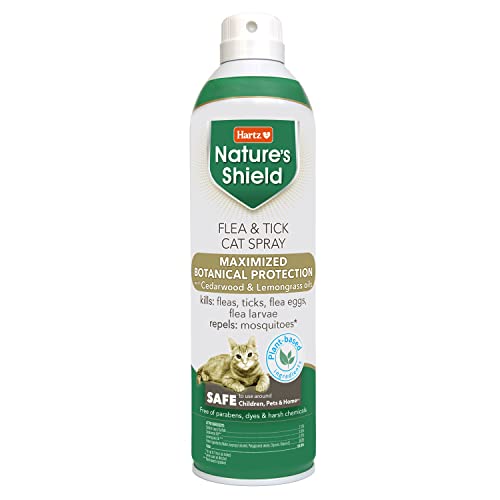 Hartz Nature's Shield Flea & Tick Cat Spray, 14 oz