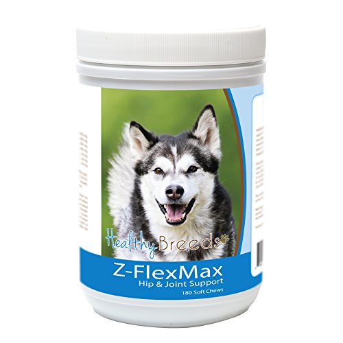 Healthy Breeds Alaskan Malamute Z-Flex Max Dog Hip and Joint Support 180 Count