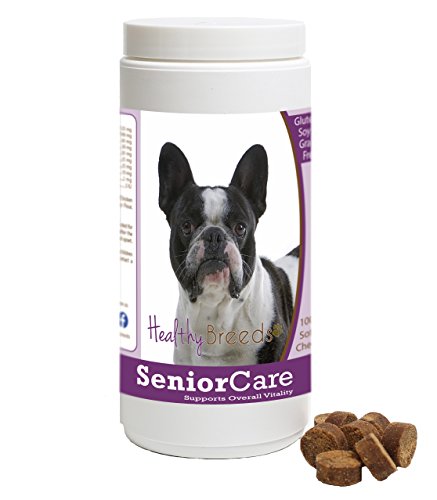 Healthy Breeds French Bulldog Senior Dog Care Soft Chews 100 Count