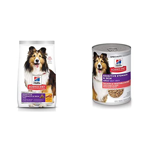 Hill's Science Diet Dry Dog Food, Adult, Sensitive Stomach & Skin, Chicken Recipe