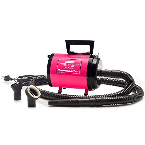 Metro Vac AFTD-1 Air Force Commander 2 Speed Pet Dryer - Pink