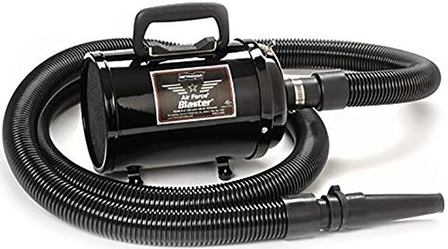 Metro Vacuum 114-141273 (B-3) Metro Air Force -Steel Blaster Pet Dryer with 12-Feet Cord, 4.0-Horsepower, All, Mix