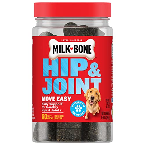 Milk-Bone Hip & Joint Dog Supplement, 60 Soft Chews