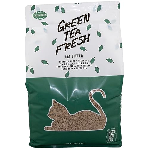 Next Gen Pet Green Tea Fresh Cat Litter 5 Pound Bag