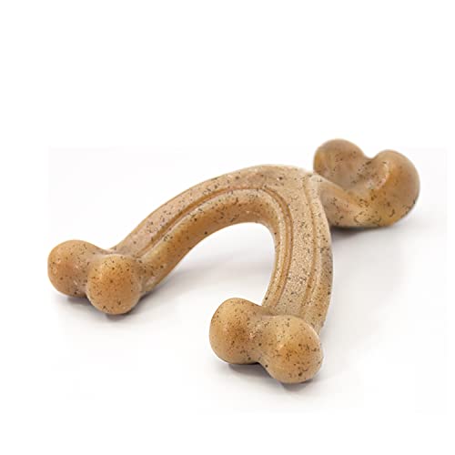 Nylabone Gourmet Style Strong Chew Wishbone Dog Toy Chicken Small/Regular (1 Count)