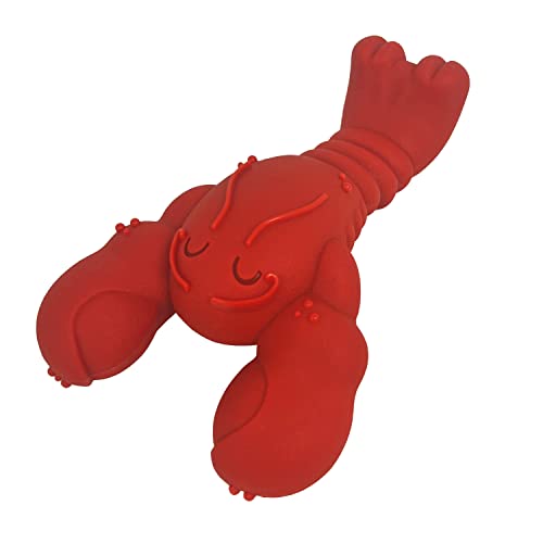 Nylabone Lobster Dog Toy Power Chew – Cute Dog Toys for Aggressive Chewers – with a Funny Twist! Filet Mignon Flavor, X-Large/Souper (1 Count)