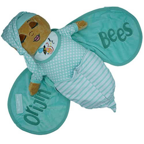 Orijin Bees Nu'Bee Plush Baby Doll (Mint)