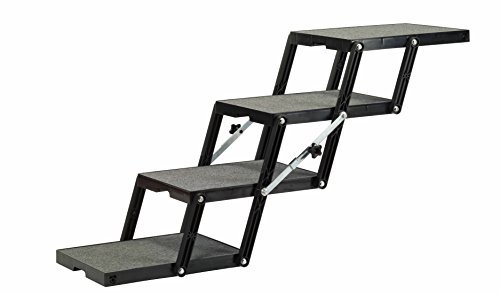 Pet Loader Ultra Light 14.5" Platform, 4-Step Made in USA Pet Loader Will Last a Pets Lifetime You can add or Remove Platforms as Your Needs Change Safely Carries 250 lb USA Materials See Our Video