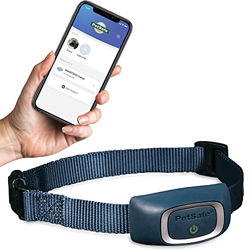 PetSafe SMART DOG Training Collar – Uses Smartphone as Handheld Remote Control – Tone, Vibration, 1-15 Levels of Static Stimulation – Bluetooth Wireless System – All in One Pet Training Solution