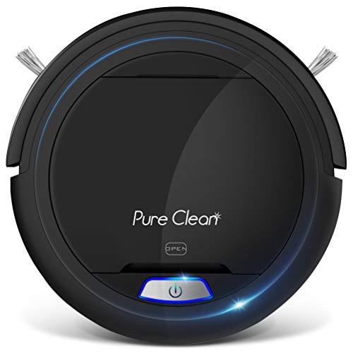PUCRC26B.9 Automatic Robot Vacuum Cleaner - Robotic Auto Home Cleaning for Clean Carpet Hardwood Floor - Bot Self Detects Stairs - Air Filter Pet Hair Allergies Friendly - Pure Clean