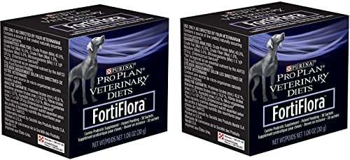 Purina FortiFlora Veterinary Diets Probiotic Dog Food Nutritional Supplements (2 Pack) 30 ct. boxes