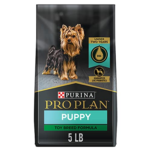 Purina Pro Plan High Protein Toy Breed Puppy Food DHA Chicken & Rice Formula - 5 lb. Bag