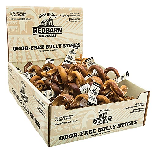 Redbarn Odor Free Bully Springs for Dogs (25-Count)