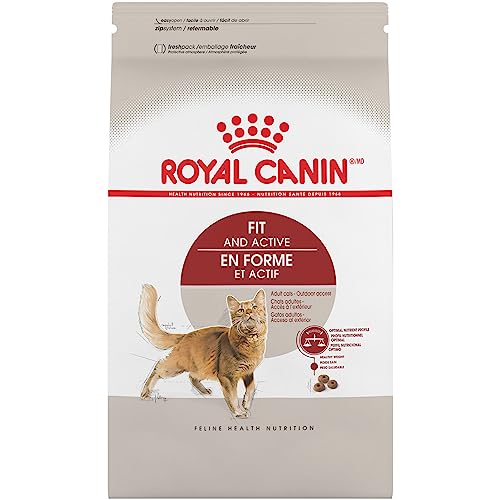 Royal Canin Adult Fit & Active Dry Adult Cat Food, 3 lb bag