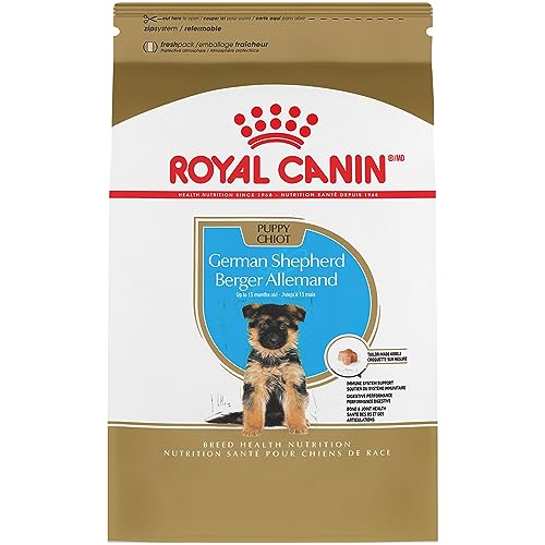 Royal Canin German Shepherd Puppy Breed Specific Dry Dog Food, 30 lb. bag