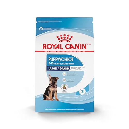 Royal Canin Size Health Nutrition Large Puppy Dry Dog Food, 17 lb Bag