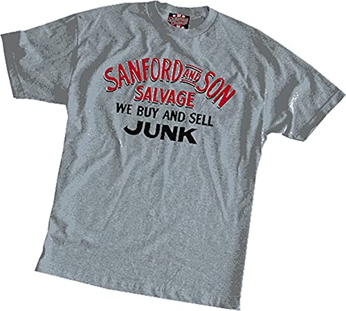 Sanford and Son "Buy and Sell Junk" T-shirt Grey