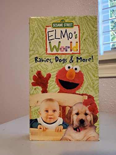 Sesame Street: Elmo's World - Babies, Dogs & More! [VHS]